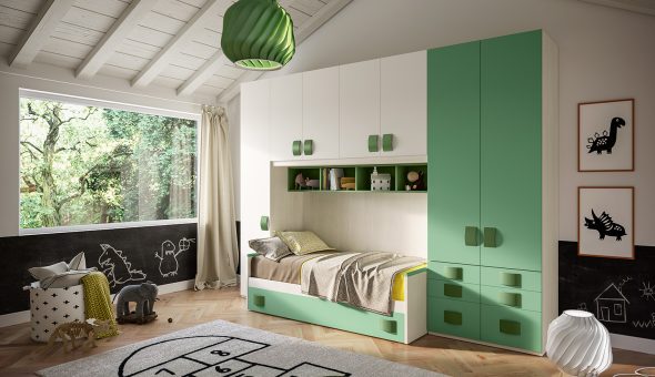 CM245 Ensemble de chambre à coucher pour enfants