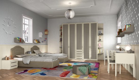 CM255 Ensemble de chambre à coucher pour enfants